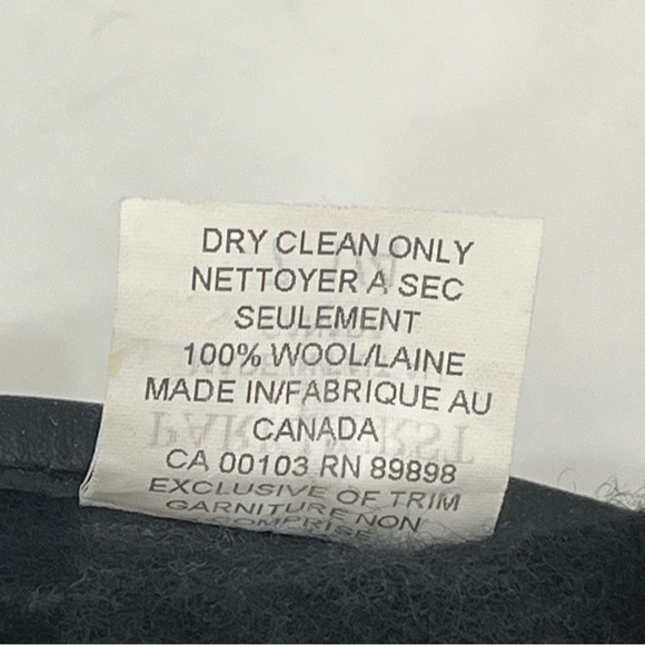 2001 Army Wool Military Beret With Blue Flash Patch Parkhurst Tag Size 7 1/4 - Picture 10 of 16